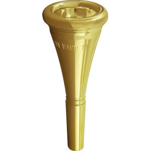BACH Gold Plated French Horn Mouthpiece 